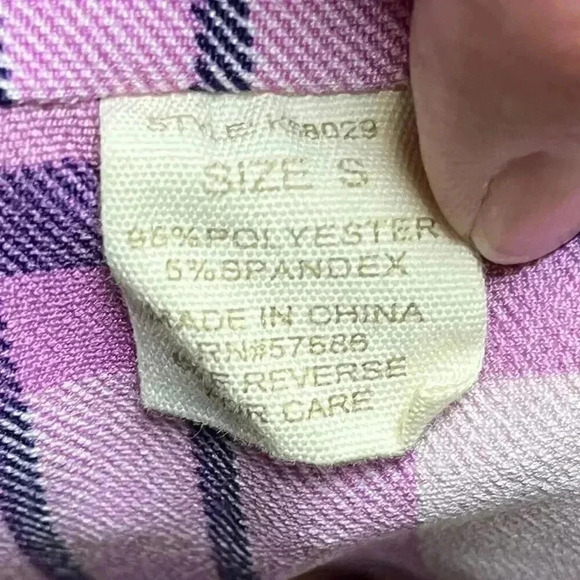 Paper & Tee Women's Tartan Plaid Halter Top size S Multicolor Adjustable - Picture 4 of 4